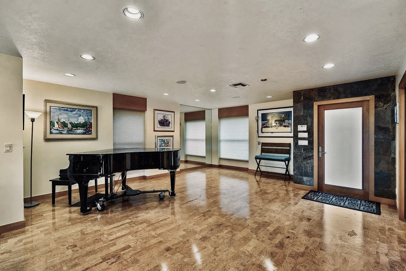 Florida residence — formal living room before